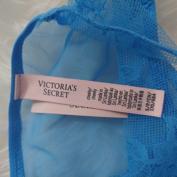 Victoria's Secret Panty Cheeky No Back Azul - Picture 5 of 9